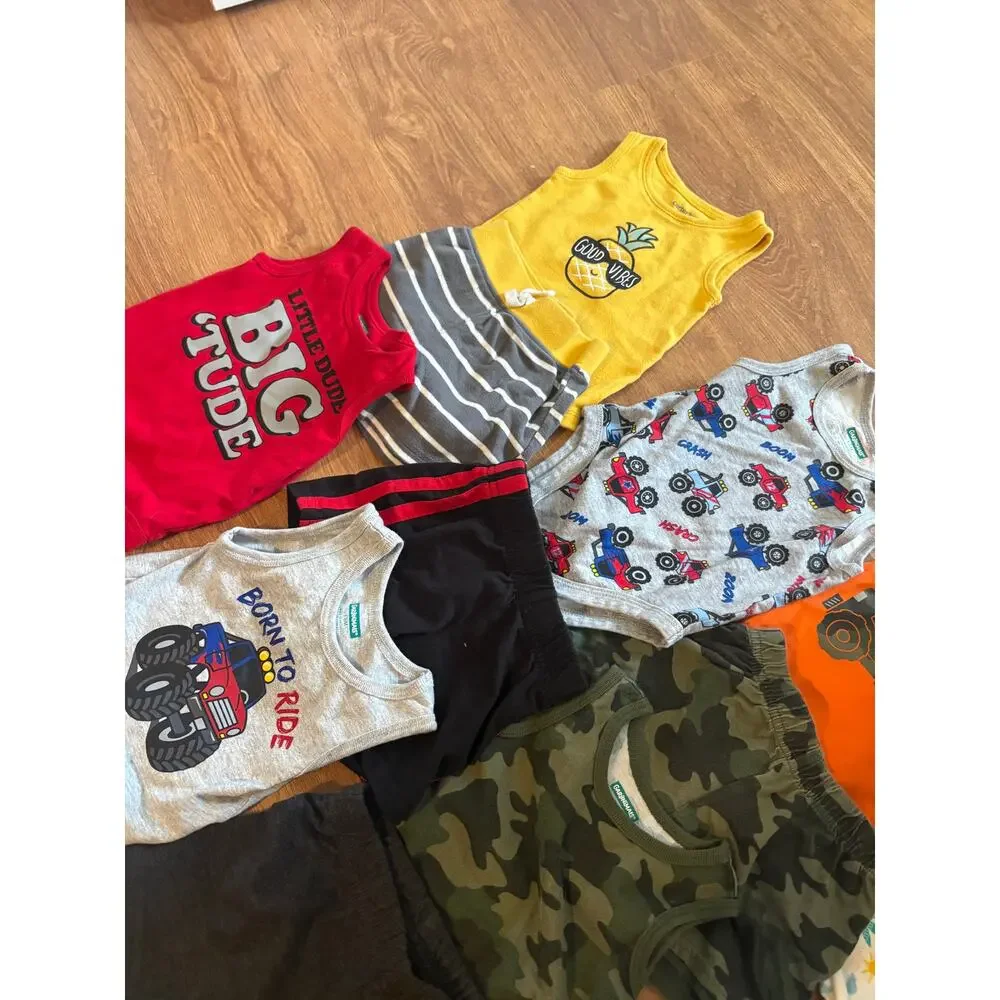 Lot‎ of 17 Pieces Of Size 3-6 Months Boys Clothing